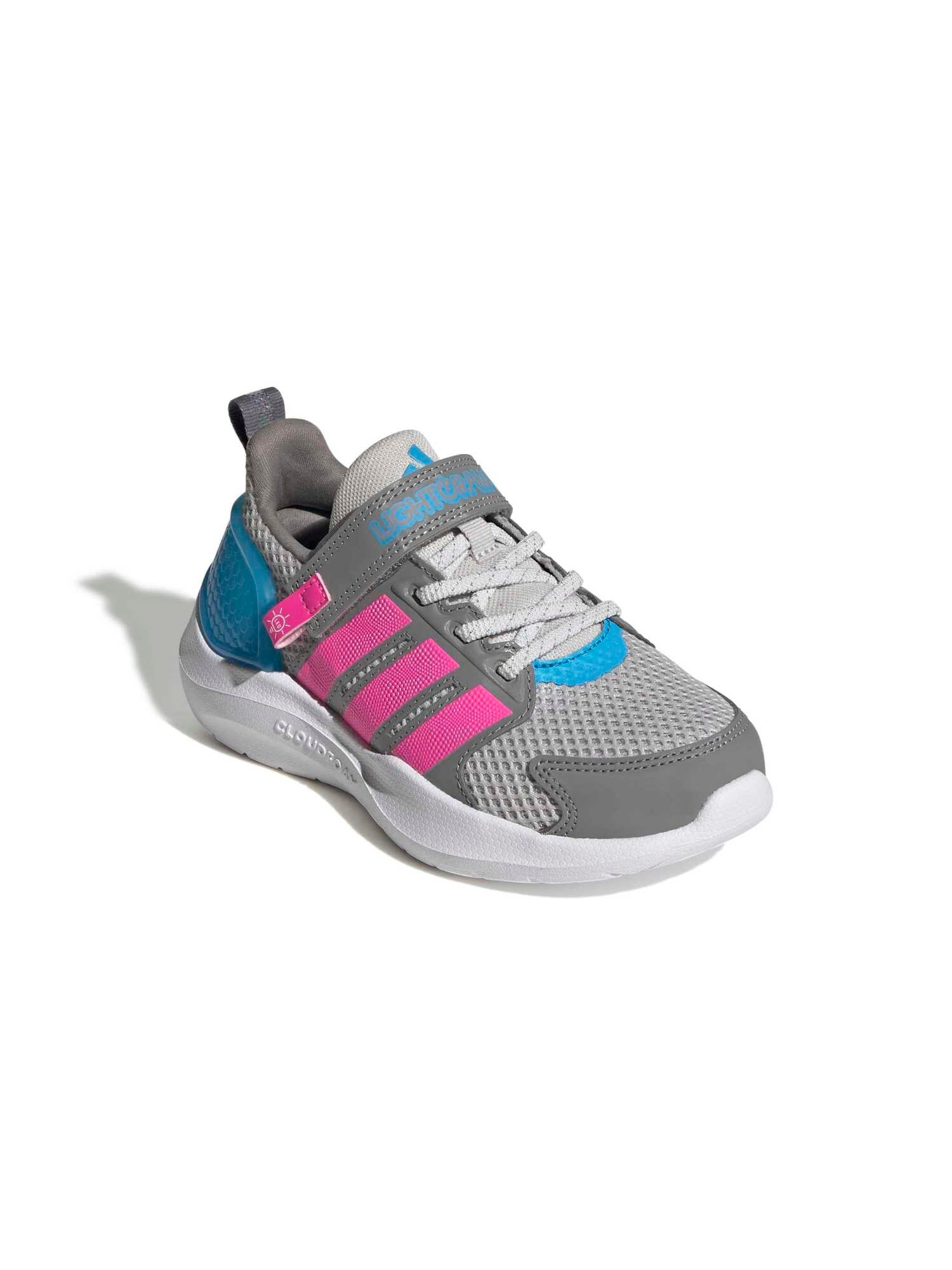 ADIDAS SPORTSWEAR Pantofi sport LIGHTORAMA  azur / gri / gri închis / roz