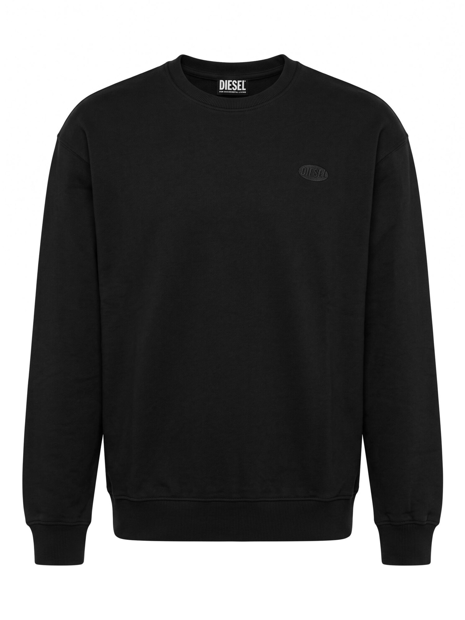 DIESEL Pulover S-NEW-GINN negru