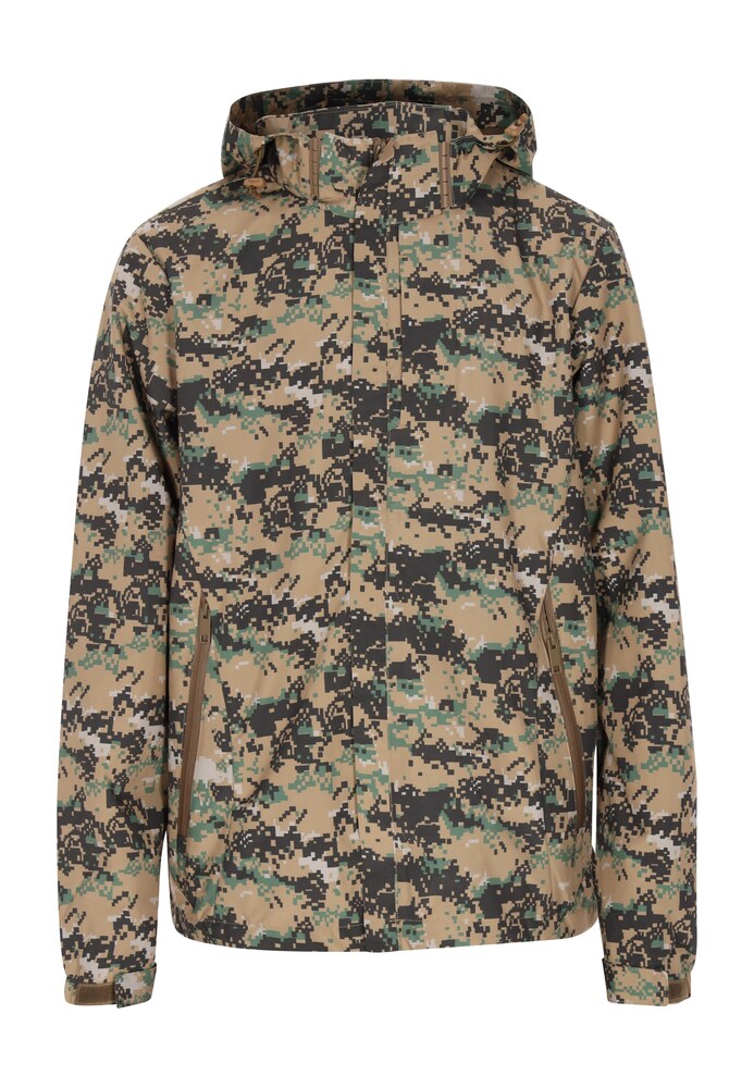 Mo ATHLSR Outdoorjacke Herren Größe L beige / grau / grün / schwarz