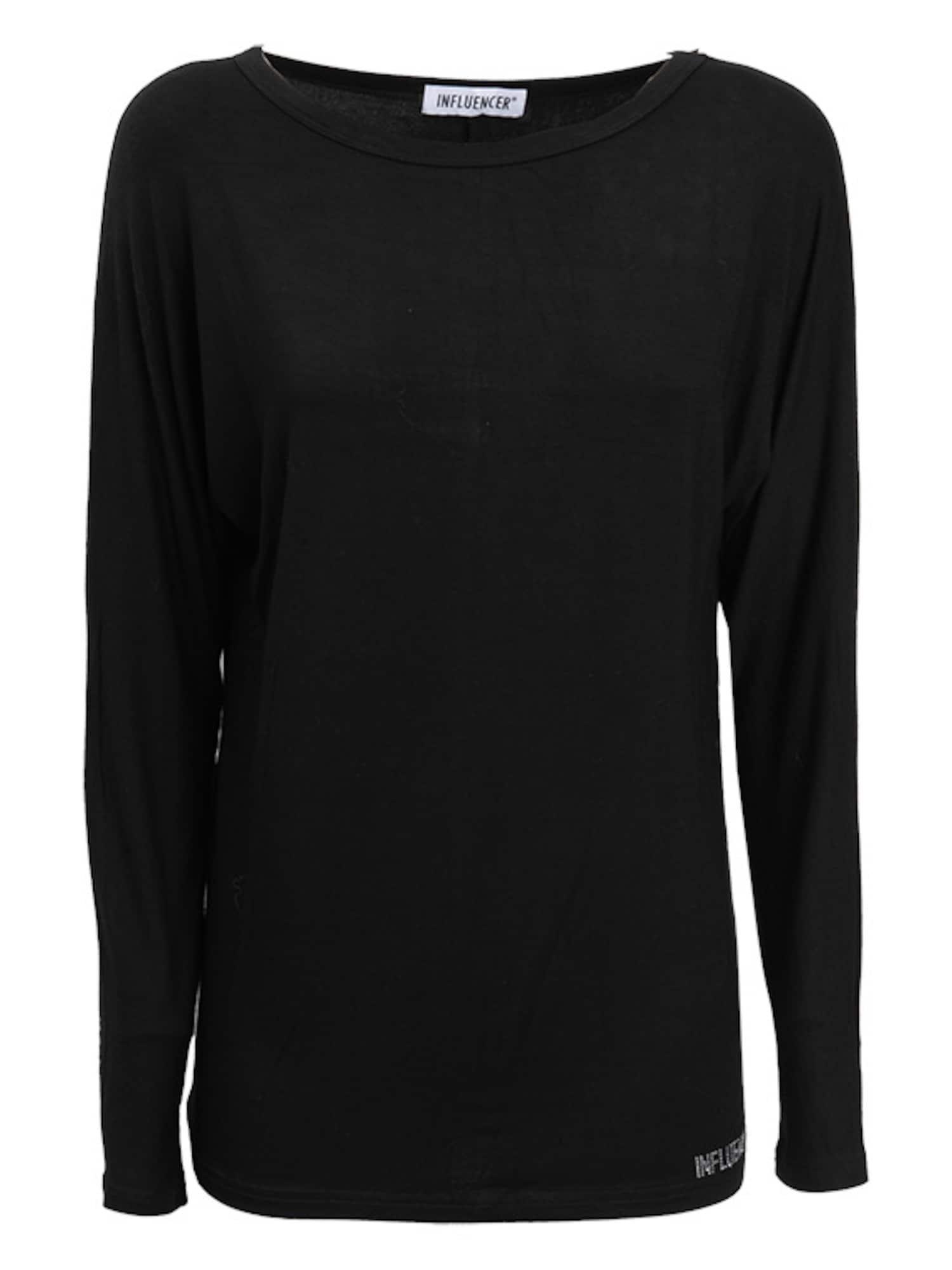 Influencer Tricou  negru