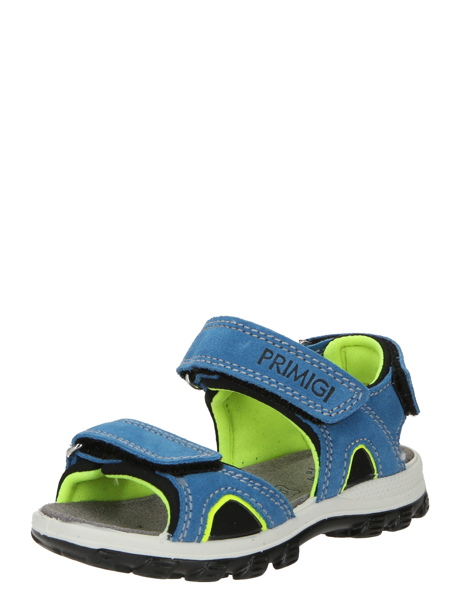 PRIMIGI Pantofi deschiși  albastru / verde măr / negru