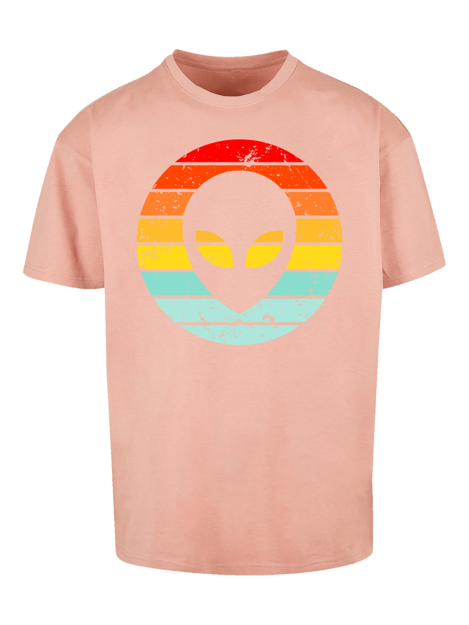 Thumbnail - F4NT4STIC T-Shirt Alien Retro Sonnenuntergang