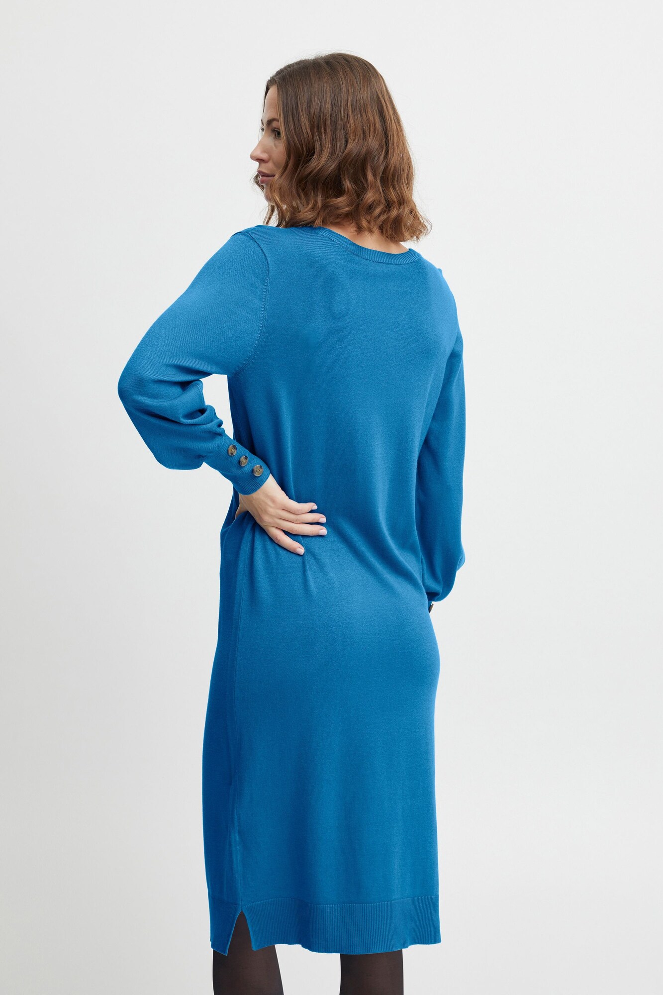 Thumbnail - Fransa Strickkleid Blume