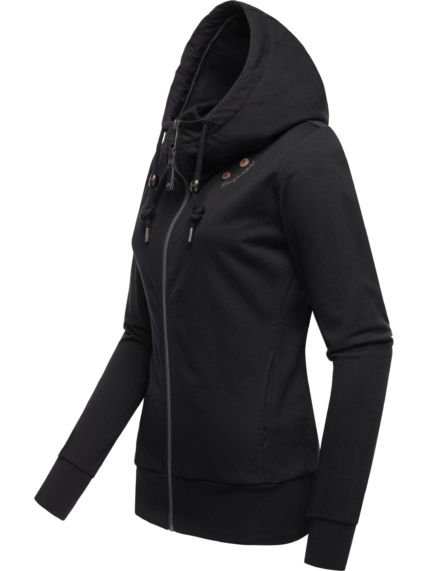 Ragwear Tréning dzseki 'Paya'  barna / világosszürke / fekete termék 2. képe