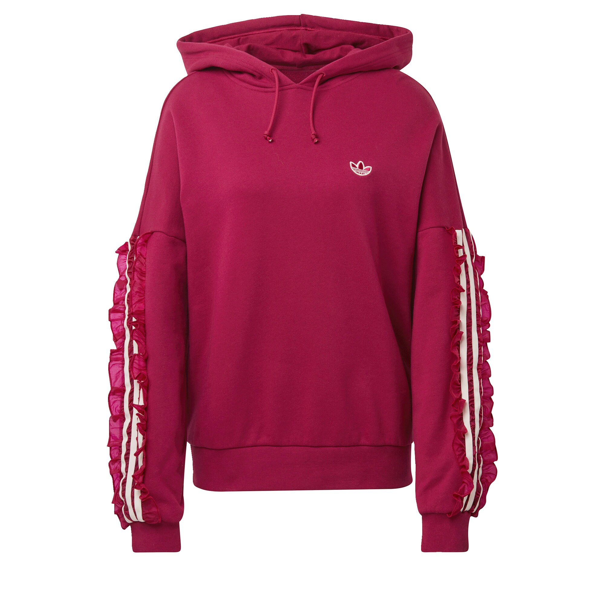 ADIDAS ORIGINALS Megztinis be užsegimo  ciklameno spalva / balta