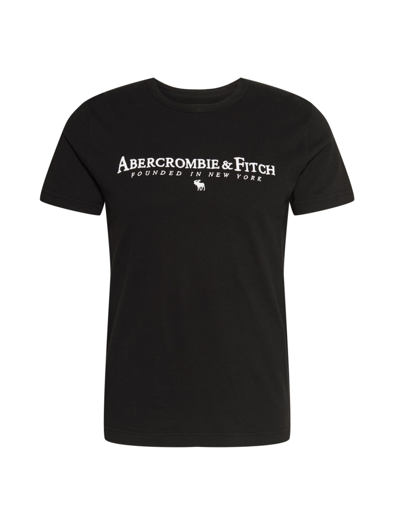 Abercrombie & Fitch Camisa  preto / branco