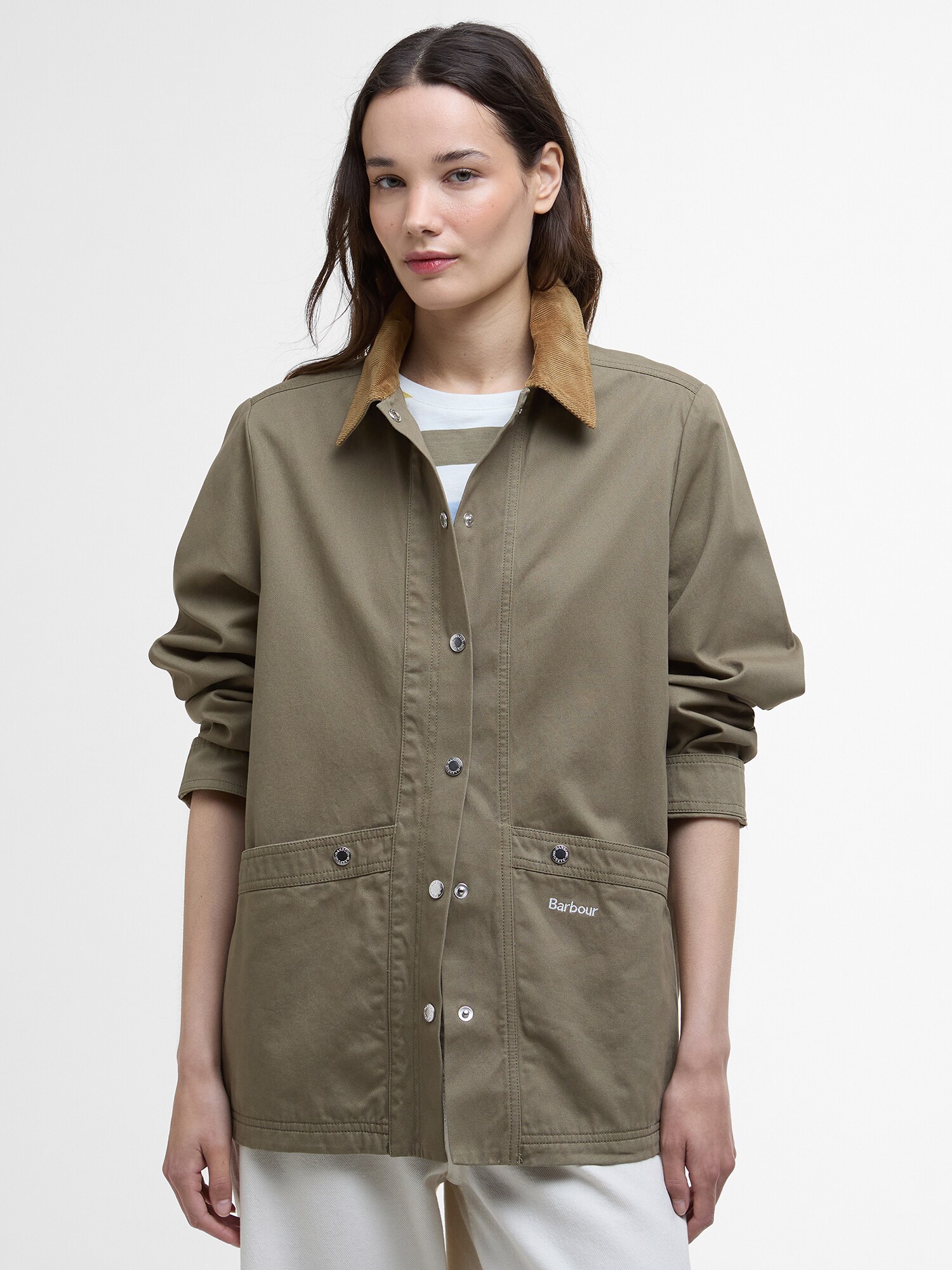 Barbour Átmeneti dzseki 'Sonnie'  barna / khaki termék 2. képe