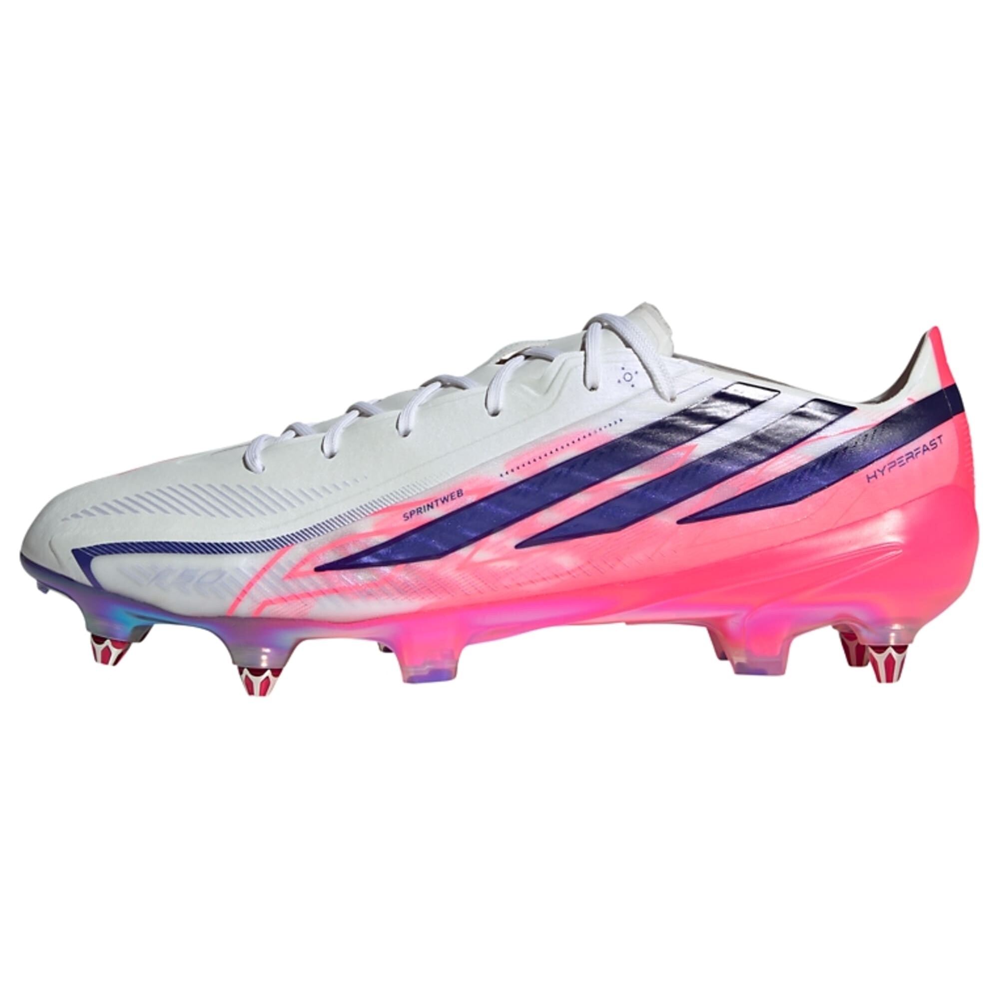 ADIDAS PERFORMANCE Zapatillas de fútbol 'F50 Hyperfast Elite' navy / rosa / blanco – imagen 1