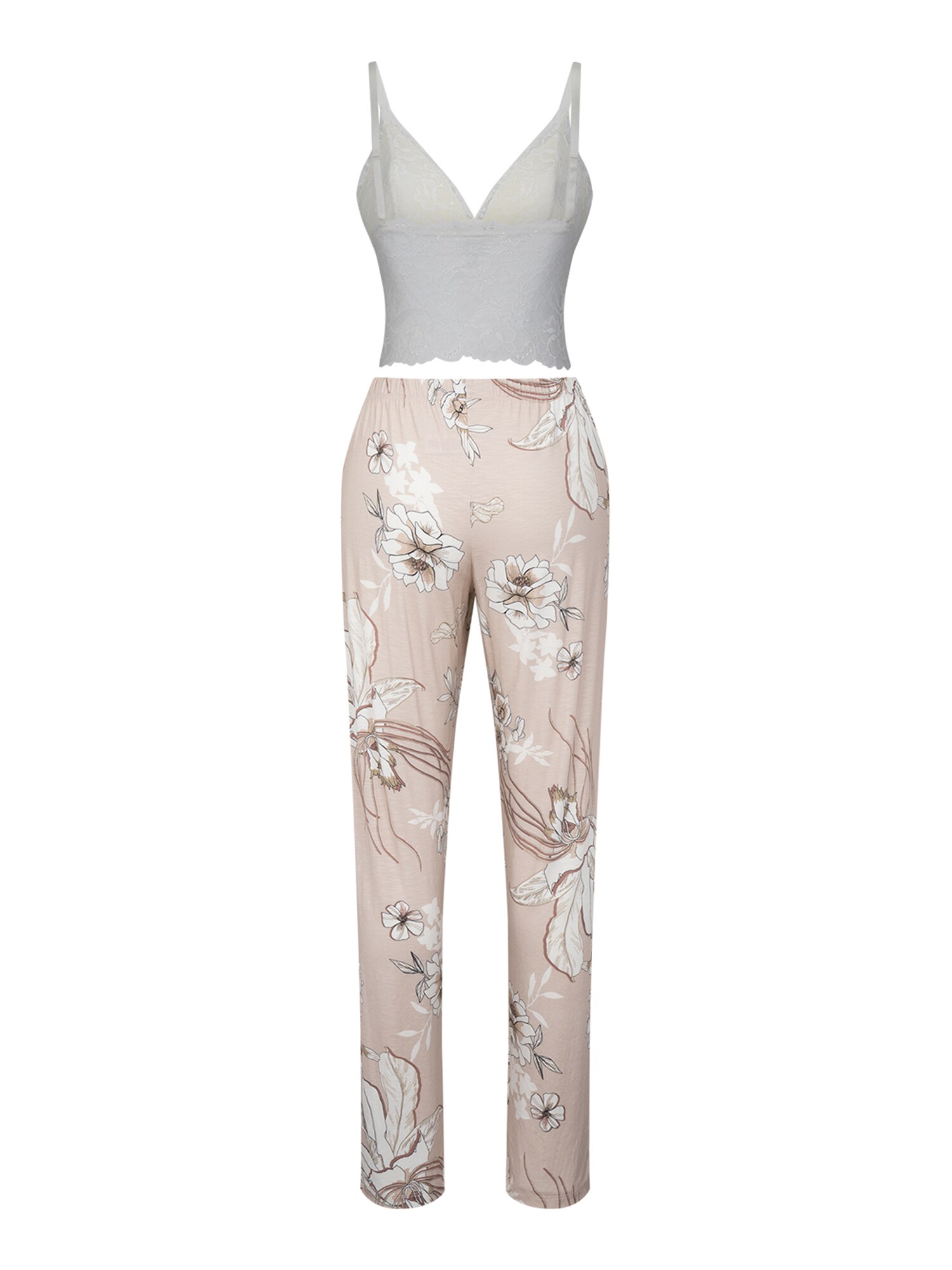 Thumbnail - Goldenbay Sleepwear-Set Gown, Bralet & Pants Dianthus