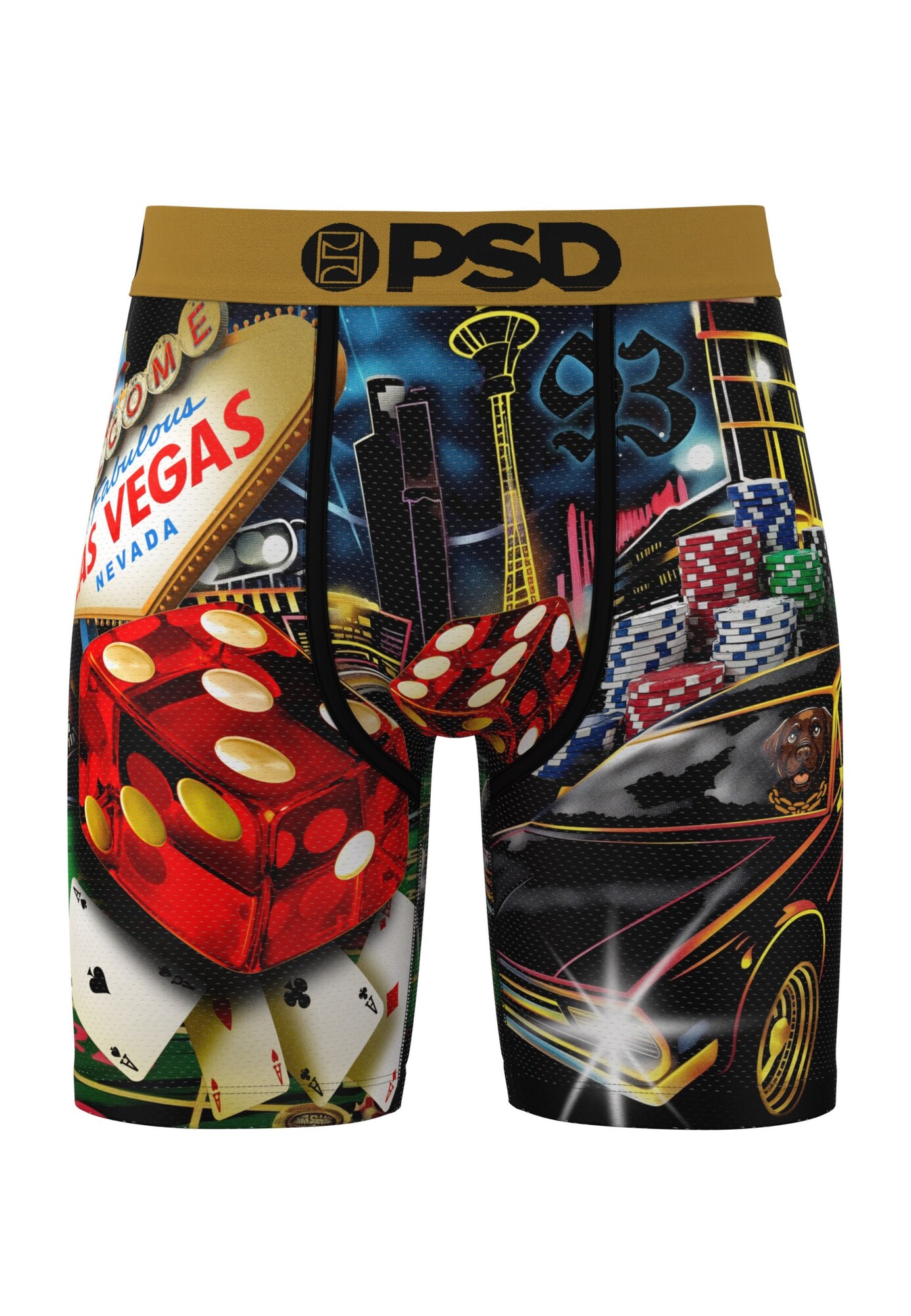 PSD Calzoncillo boxer 'Viva Mitch Marner' pueblo / rojo / negro / blanco