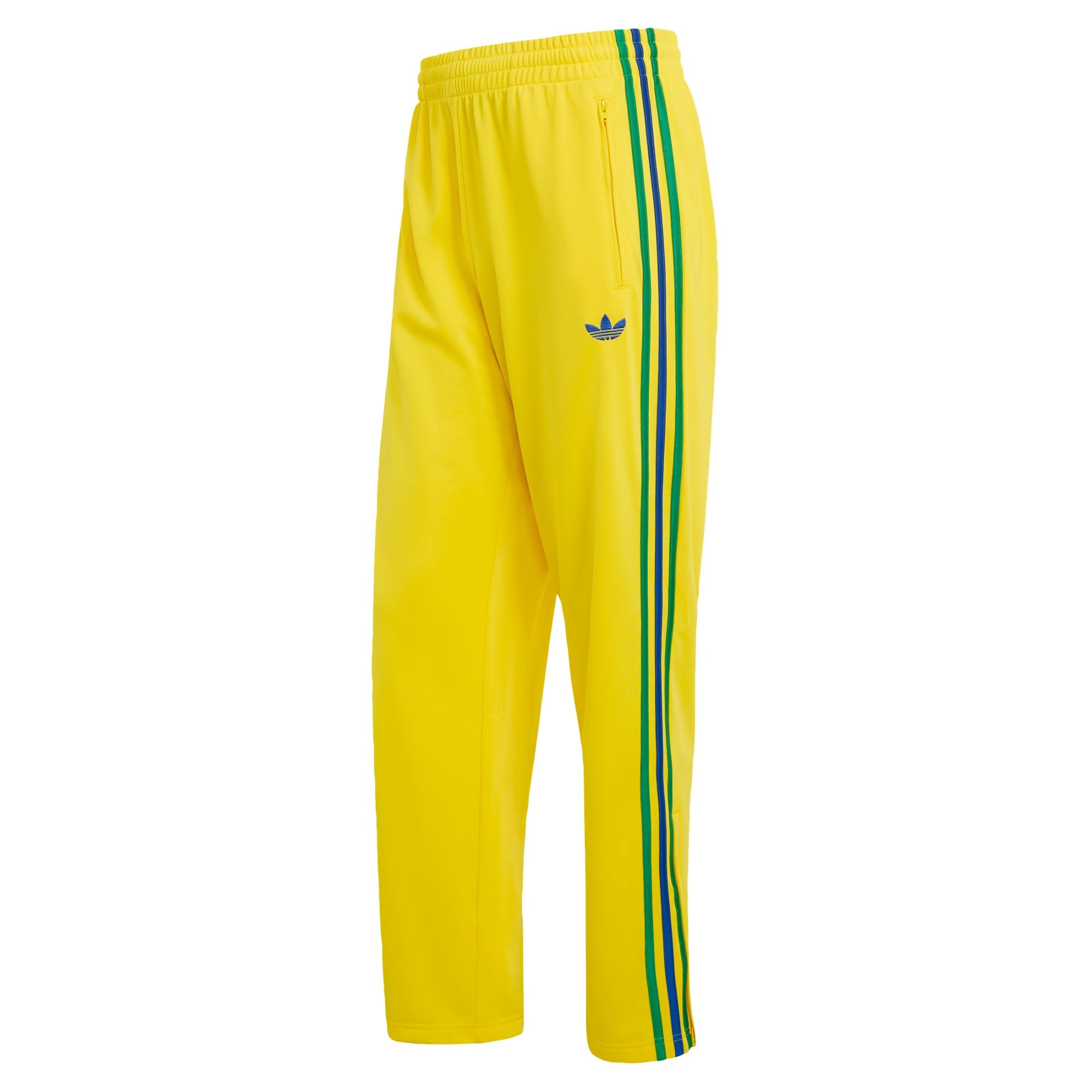ADIDAS ORIGINALS Pantalón 'Firebird'  navy / amarillo / verde