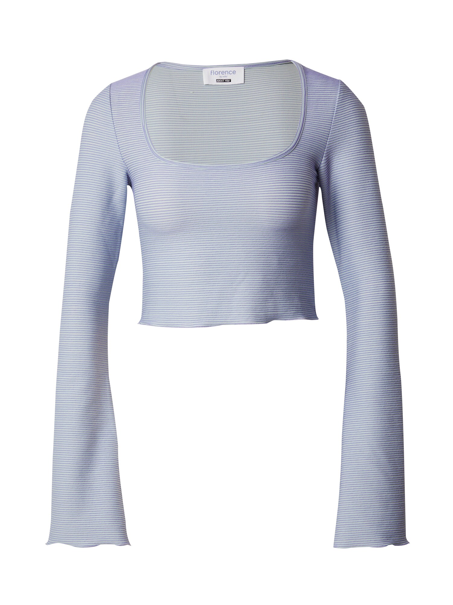 florence by mills exclusive for ABOUT YOU Tričko 'New Beginning'  pastelovo zelená / fialová