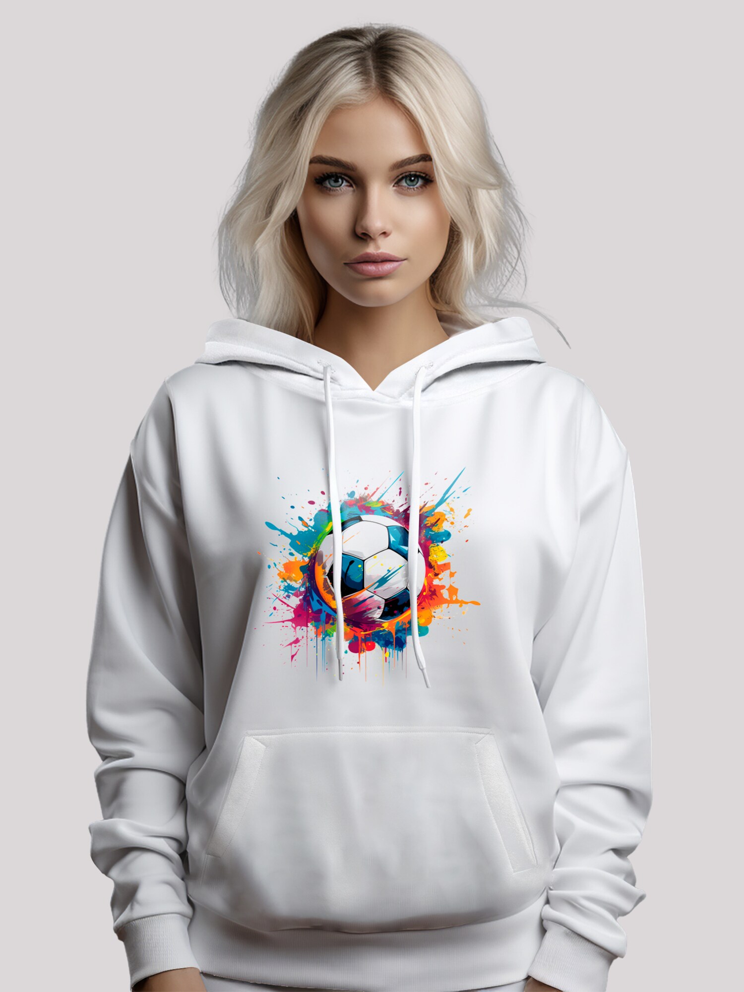Thumbnail - F4NT4STIC Sweatshirt Bunte Fußball