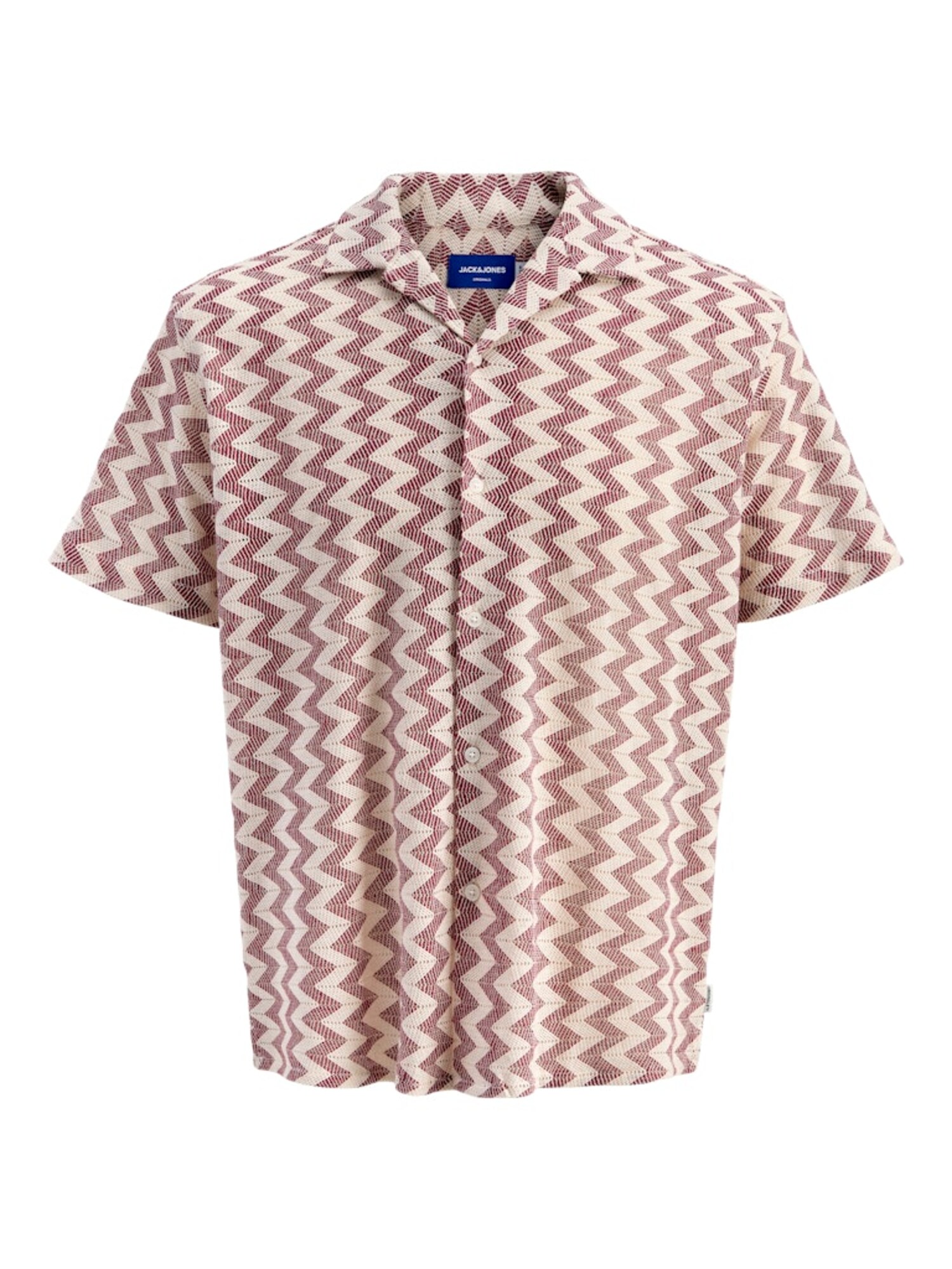 JACK & JONES Ing 'JORSummer Luke'  ekrü / bordó akciós termékkép 1
