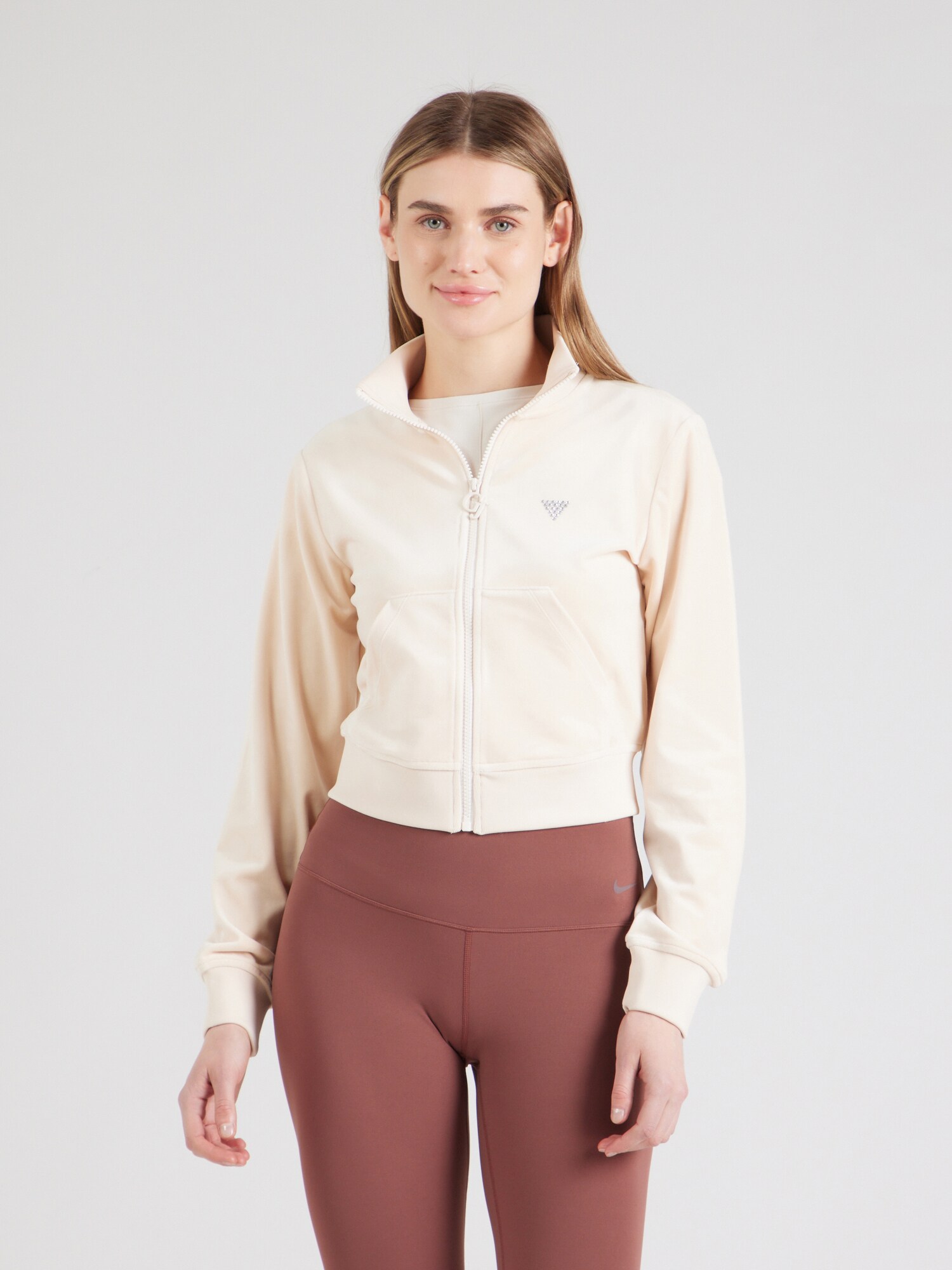 GUESS Sport szabadidős dzsekik 'COUTURE'  púder termék 2. képe