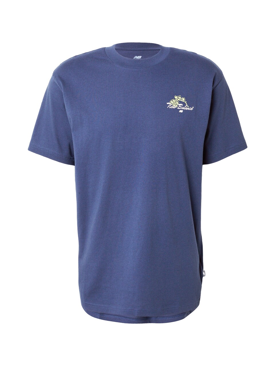 T-shirt marinblå / ljusgrön