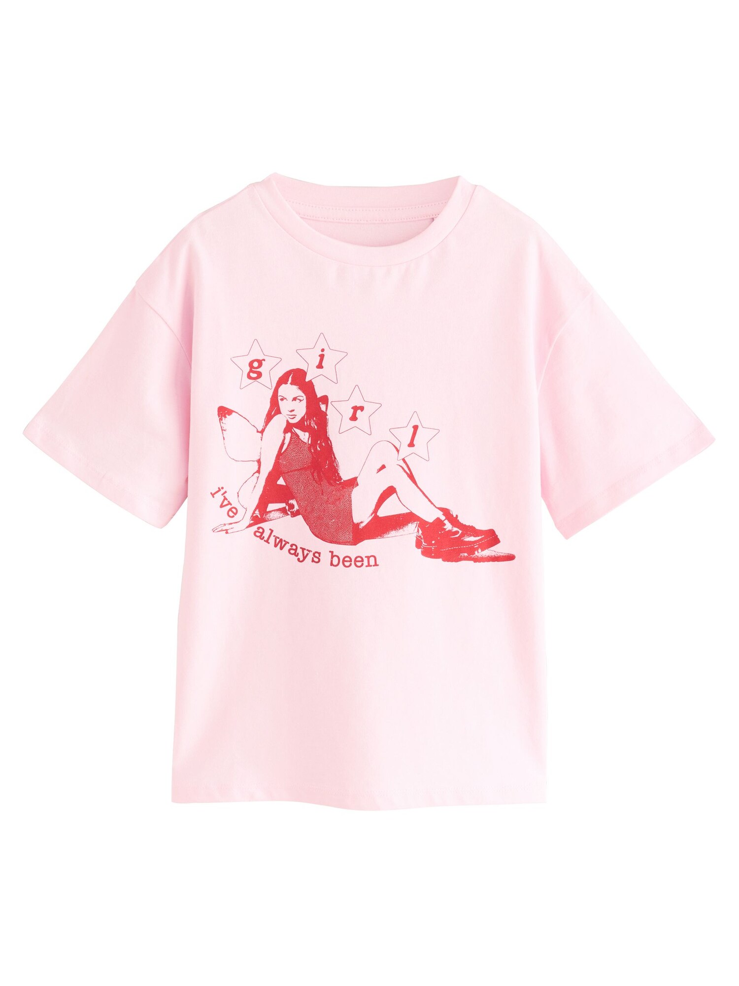 Next Tricou Olivia Rodrigo  rosé / roșu