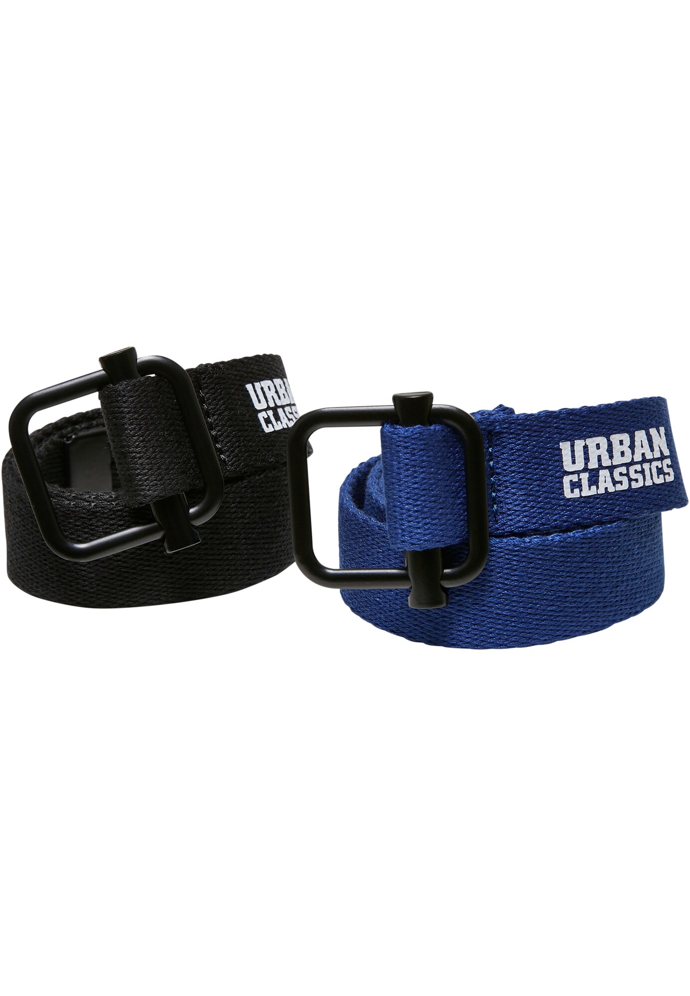 Urban Classics Curea  albastru / negru / alb