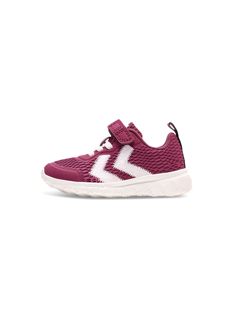 Hummel Sneaker 'Actus' Jungen Größe 19 rotviolett / weiß