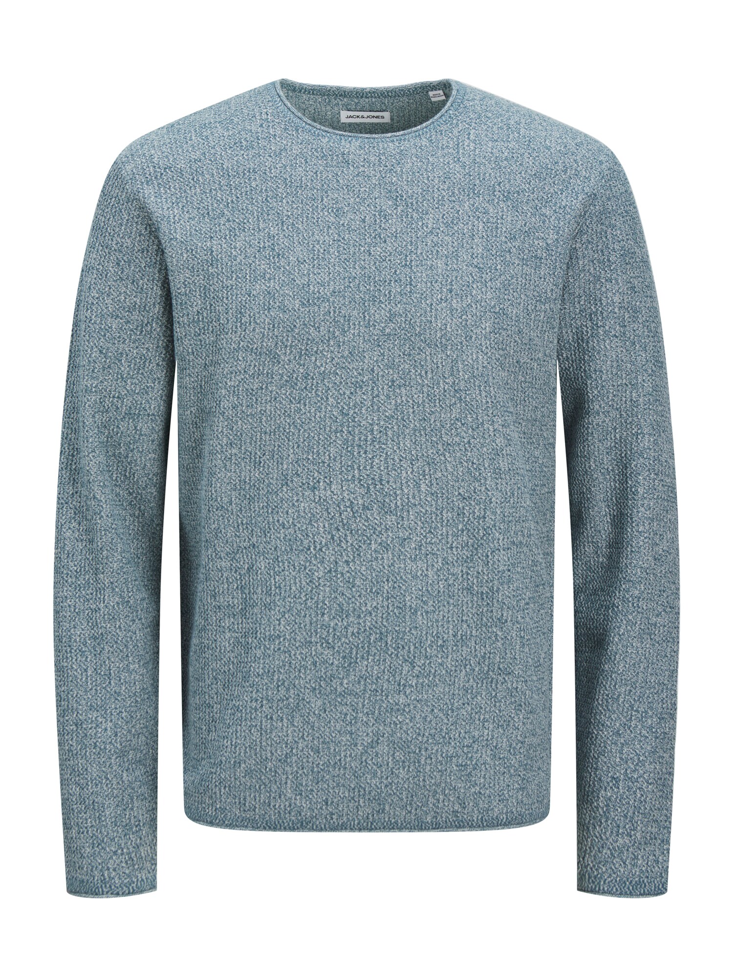 JACK & JONES Pulóver 'JJECooper'  kék melír akciós termékkép 1