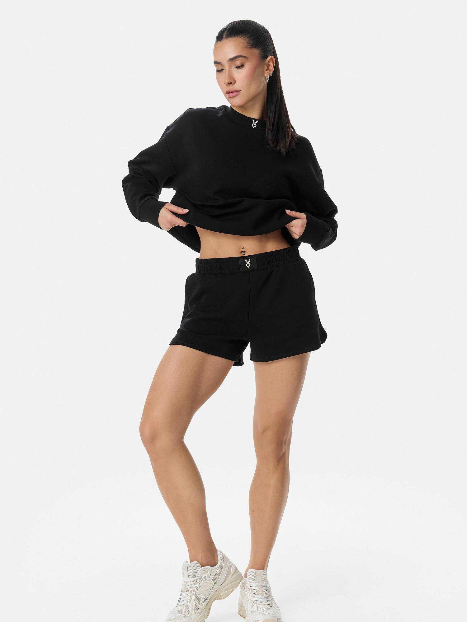 Cardio Bunny Pantaloni 'SOFT RELAXED' nero