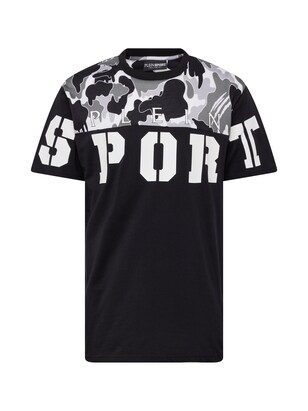 Plein Sport Shirt Grijs / Zwart / Wit