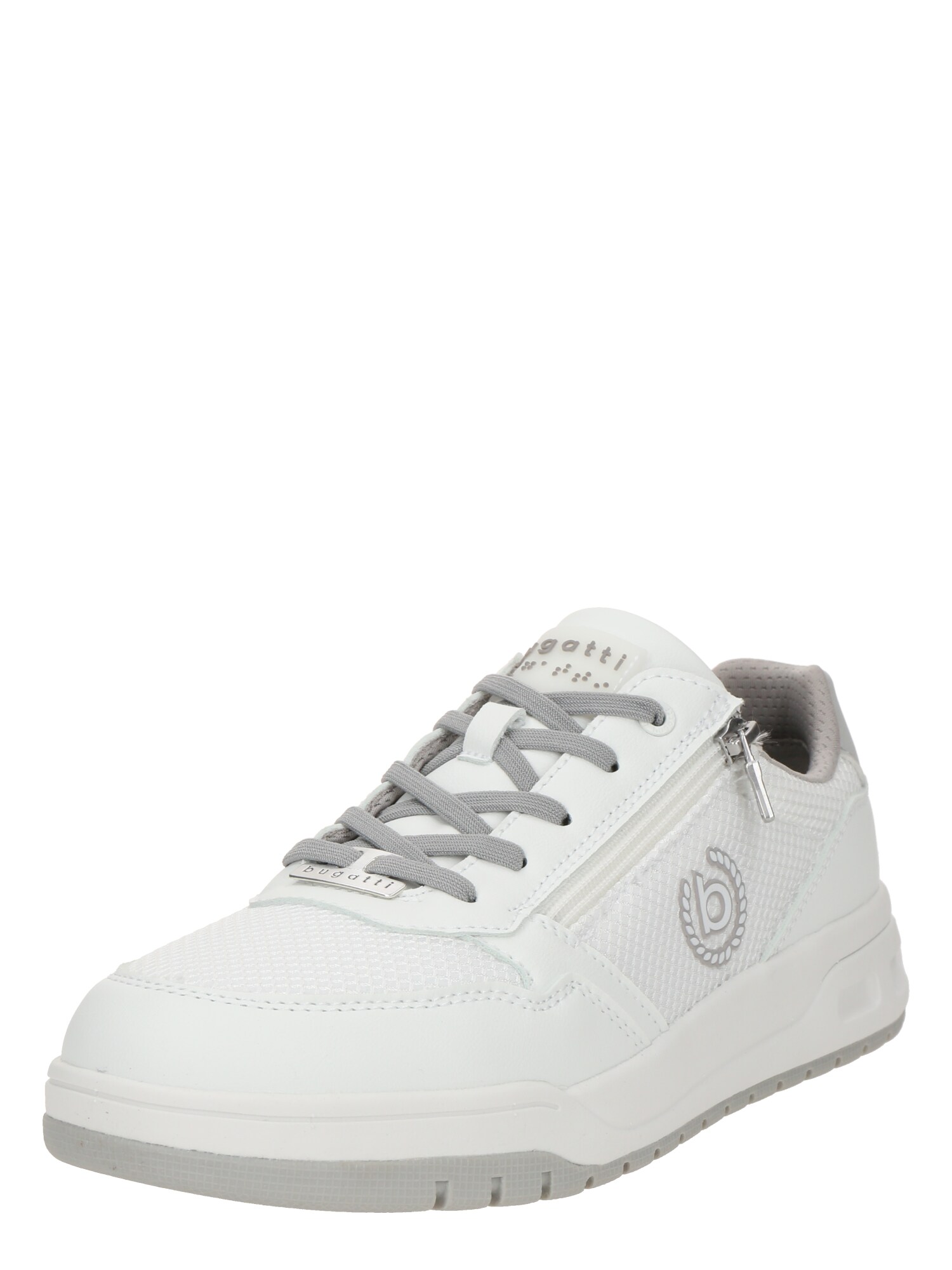 bugatti Sneaker low  gri / alb
