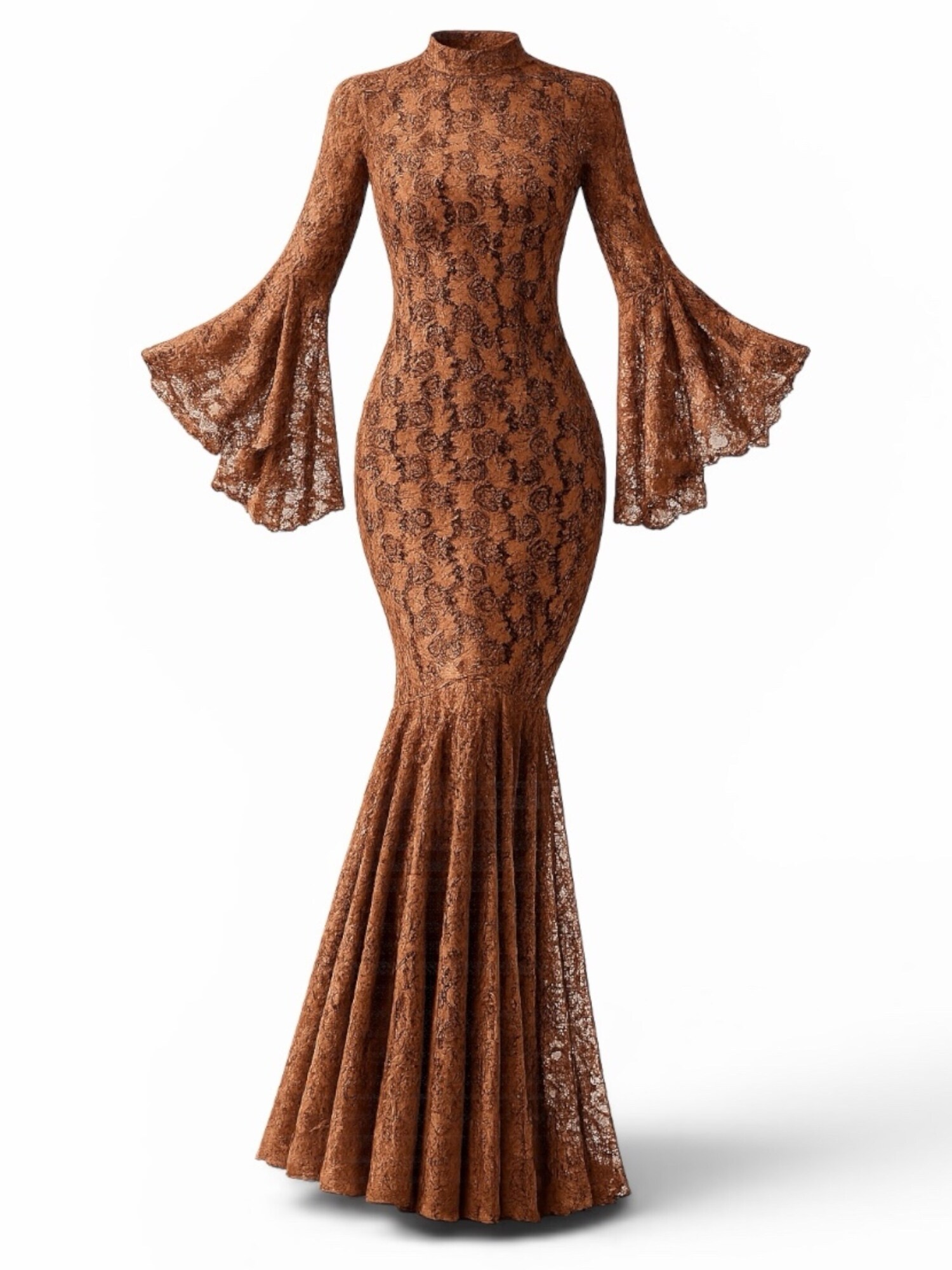 Elena Athanasiadou Vestido de noche 'Lune de Soir'  cobre