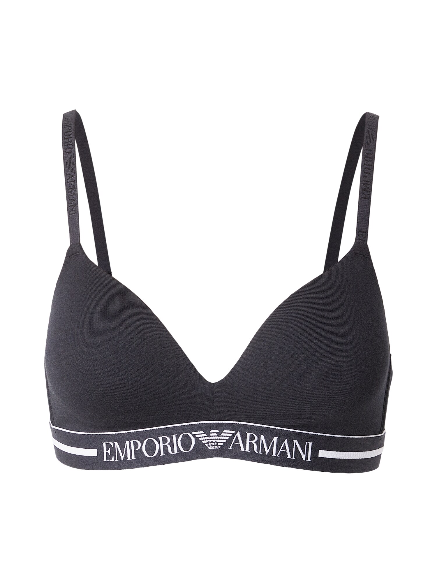 Emporio Armani Sutien  negru / alb