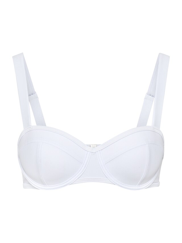 LSCN by LASCANA, Bikini felső 'Gina', fehér, 1 kép a 3 közül