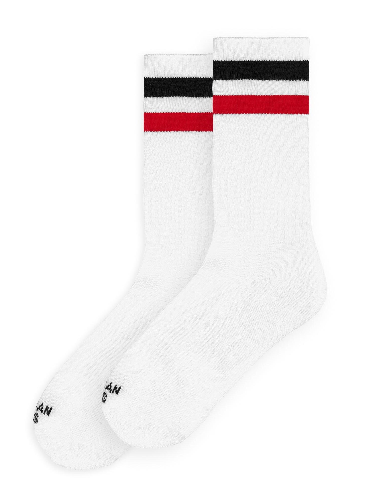 American Socks Calcetines 'Teenage Anarchist'  blanco