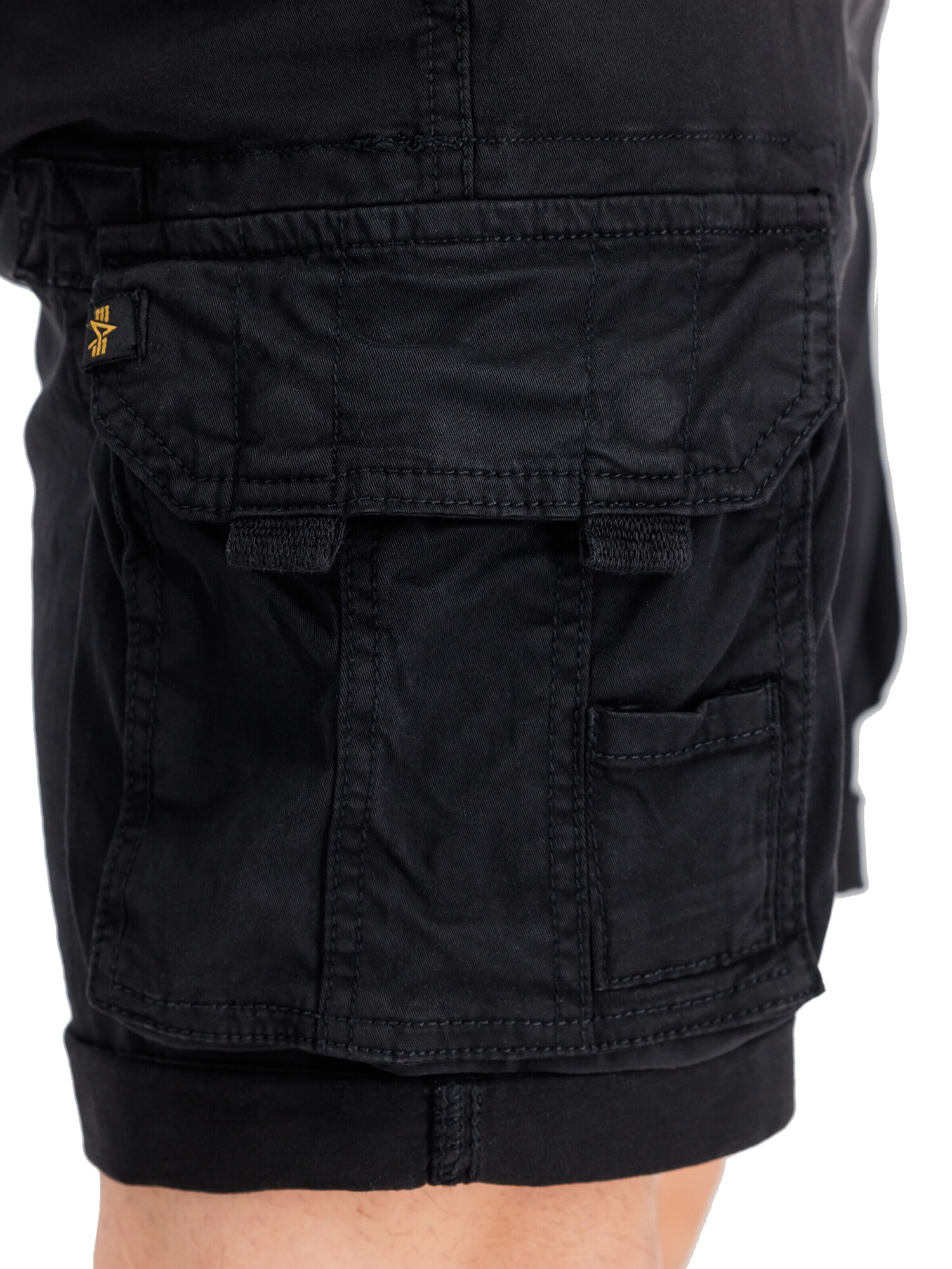 ALPHA INDUSTRIES Kapsáče  čierna / biela (obrázok 3)