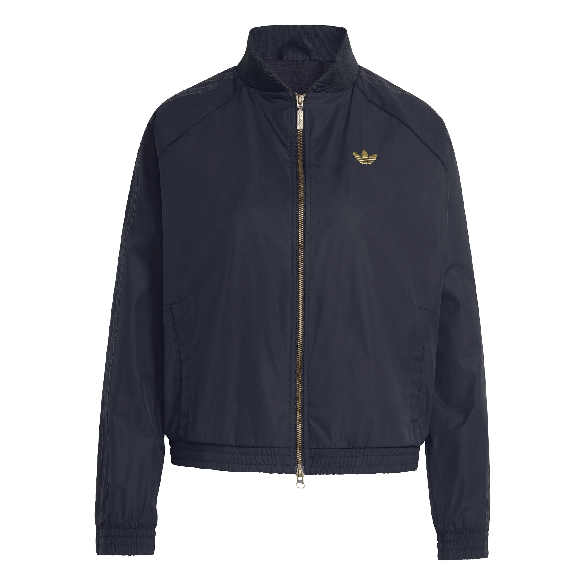 ADIDAS ORIGINALS Chaqueta de entretiempo  oro / negro