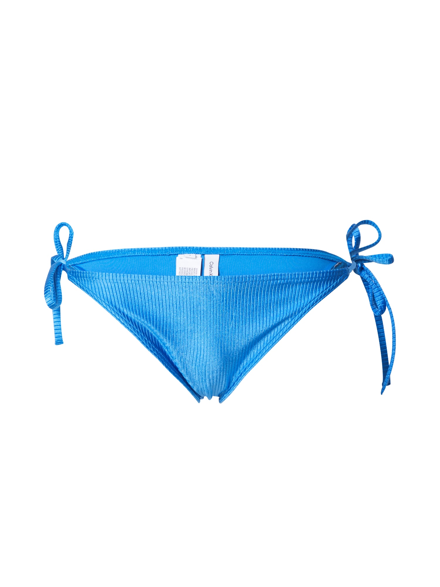 Calvin Klein Swimwear Bikini hlačke  modra / črna / bela