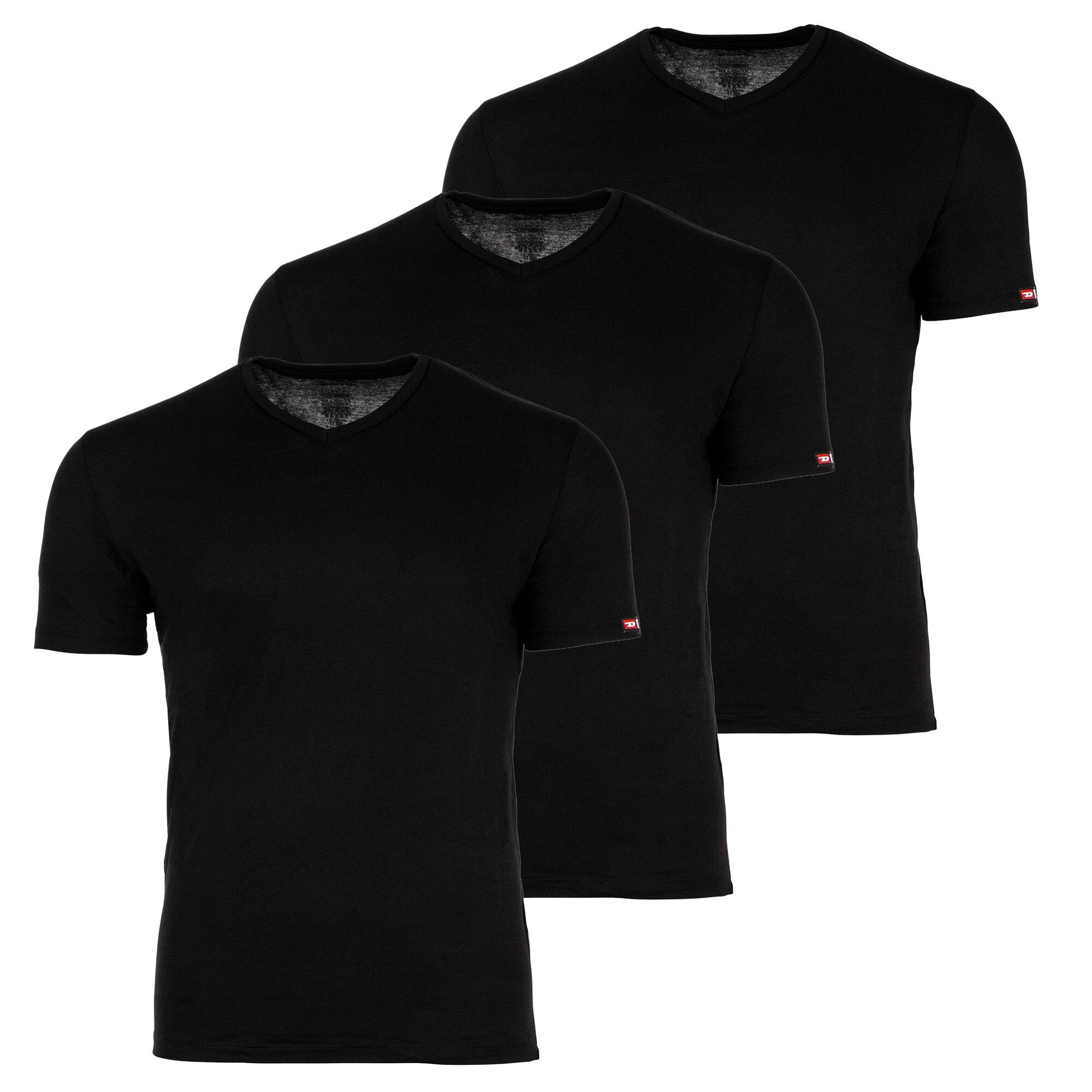 DIESEL Camiseta negro – imagen 2