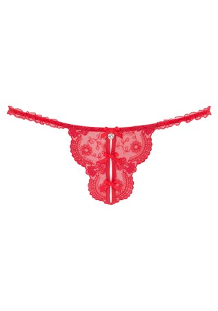 PETITE FLEUR GOLD, String bugyik, piros