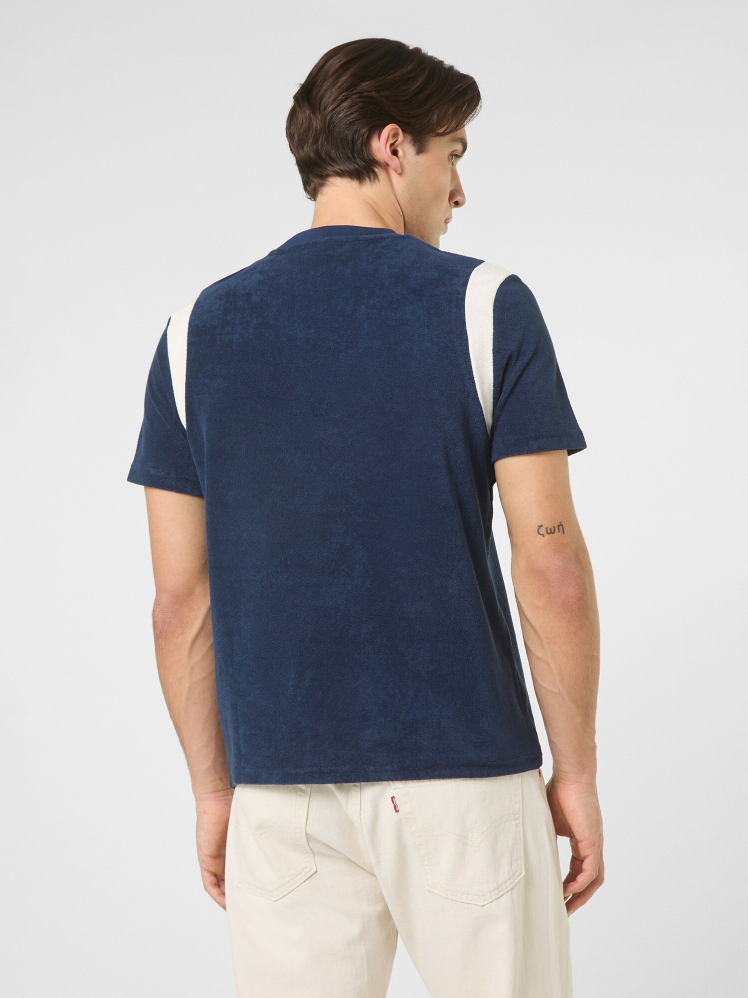 FILA Camiseta 'EMPOLI regular blocked towelling t-shirt' azul – imagen 2