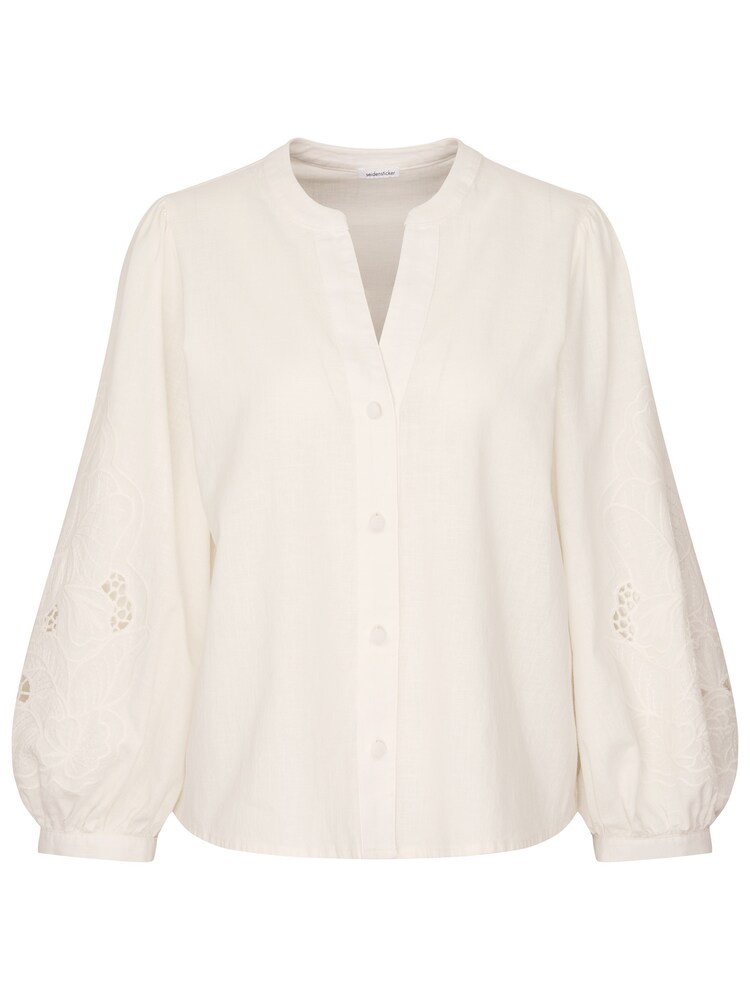 SEIDENSTICKER Tunika 'Schwarze Rose' Damen Größe XXXL ecru
