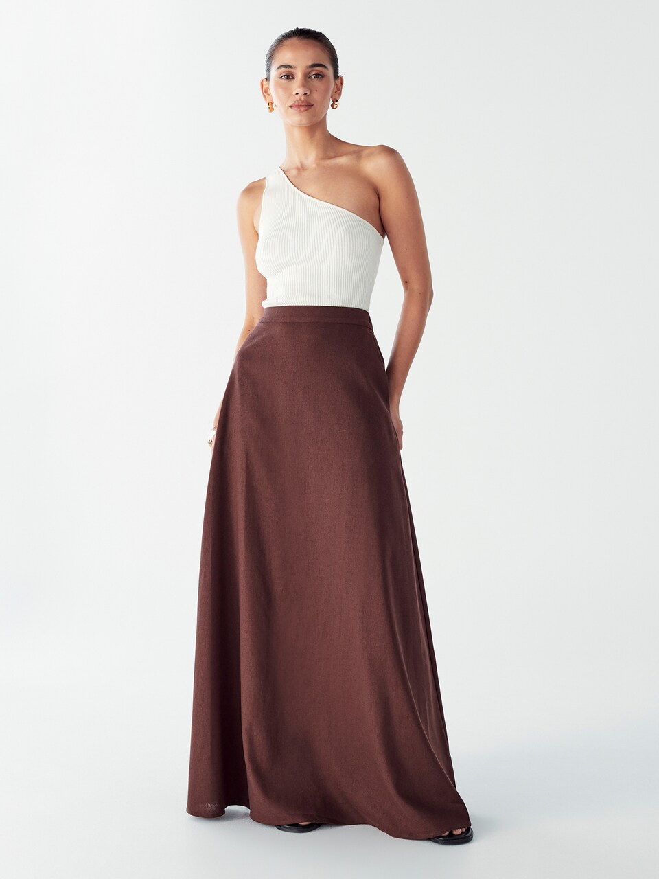Kjol 'ISLA MAXI SKIRT'