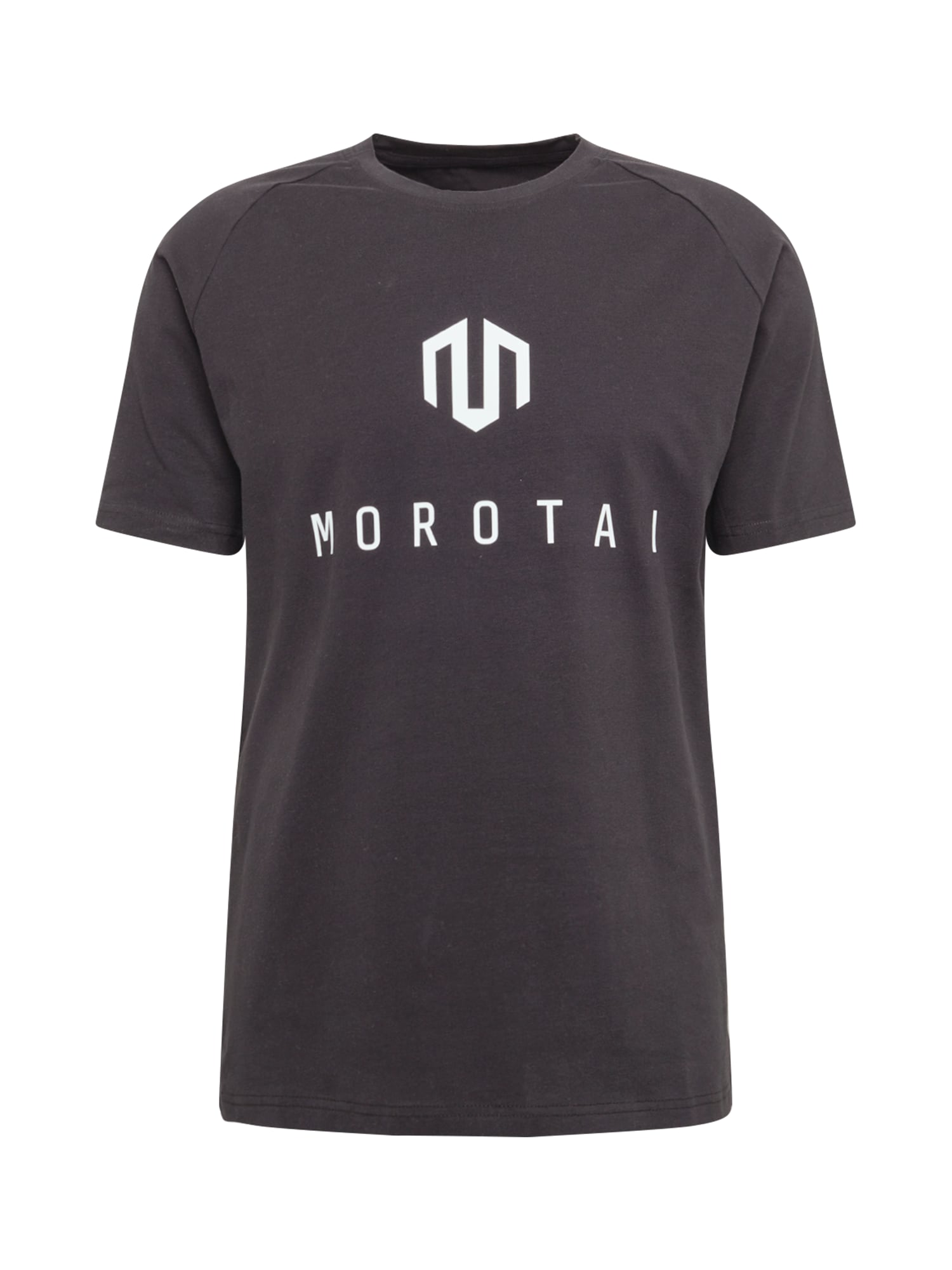 MOROTAI Sportiniai marškinėliai 'Corporate Basic' juoda / balta
