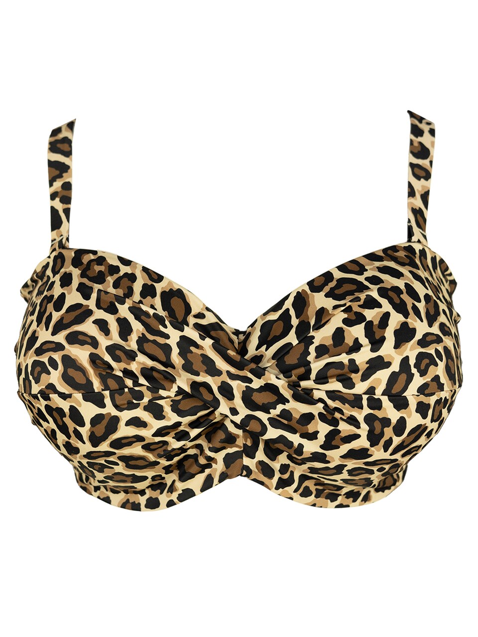 Bikiniöverdel 'Monaco Loop' beige / kräm / brun