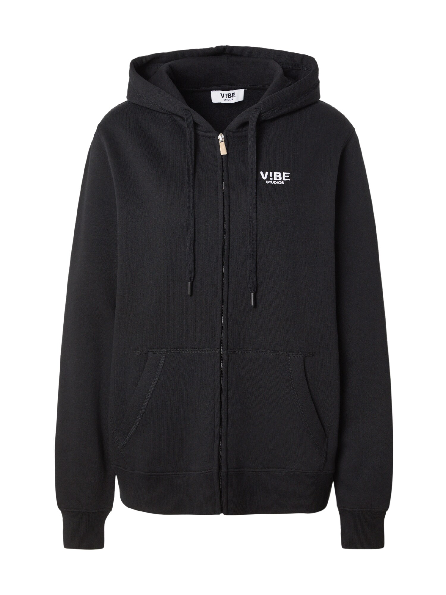 V!BE STUD!OS Hanorac  negru / alb