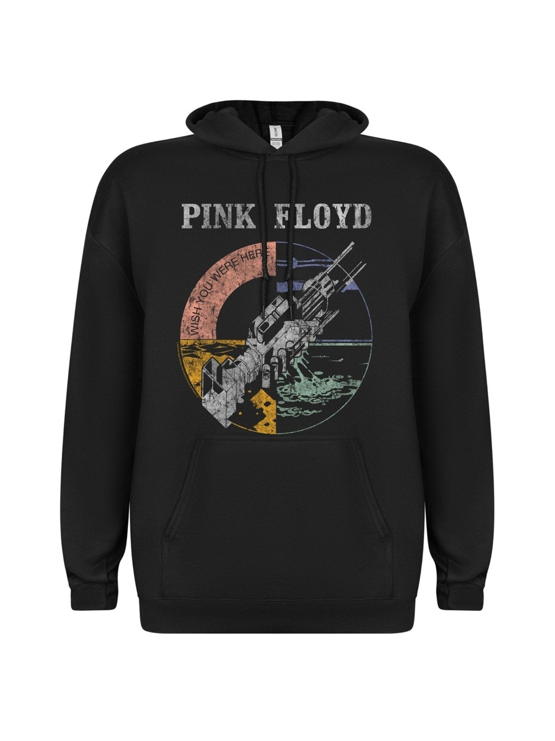 Pink Floyd Sweatshirt 'Pink Floyd Wish you were Hoodie Kapuzenpullover' herr