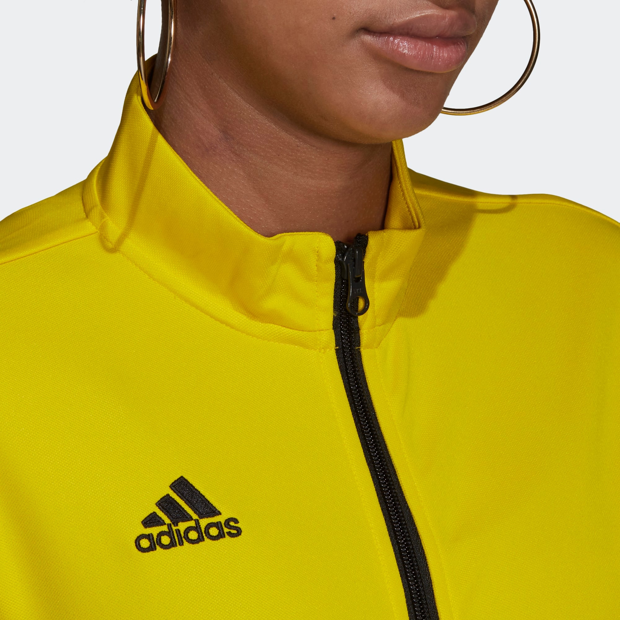ADIDAS PERFORMANCE Športová bunda 'Entrada 22' žltá / čierna (obrázok 4)