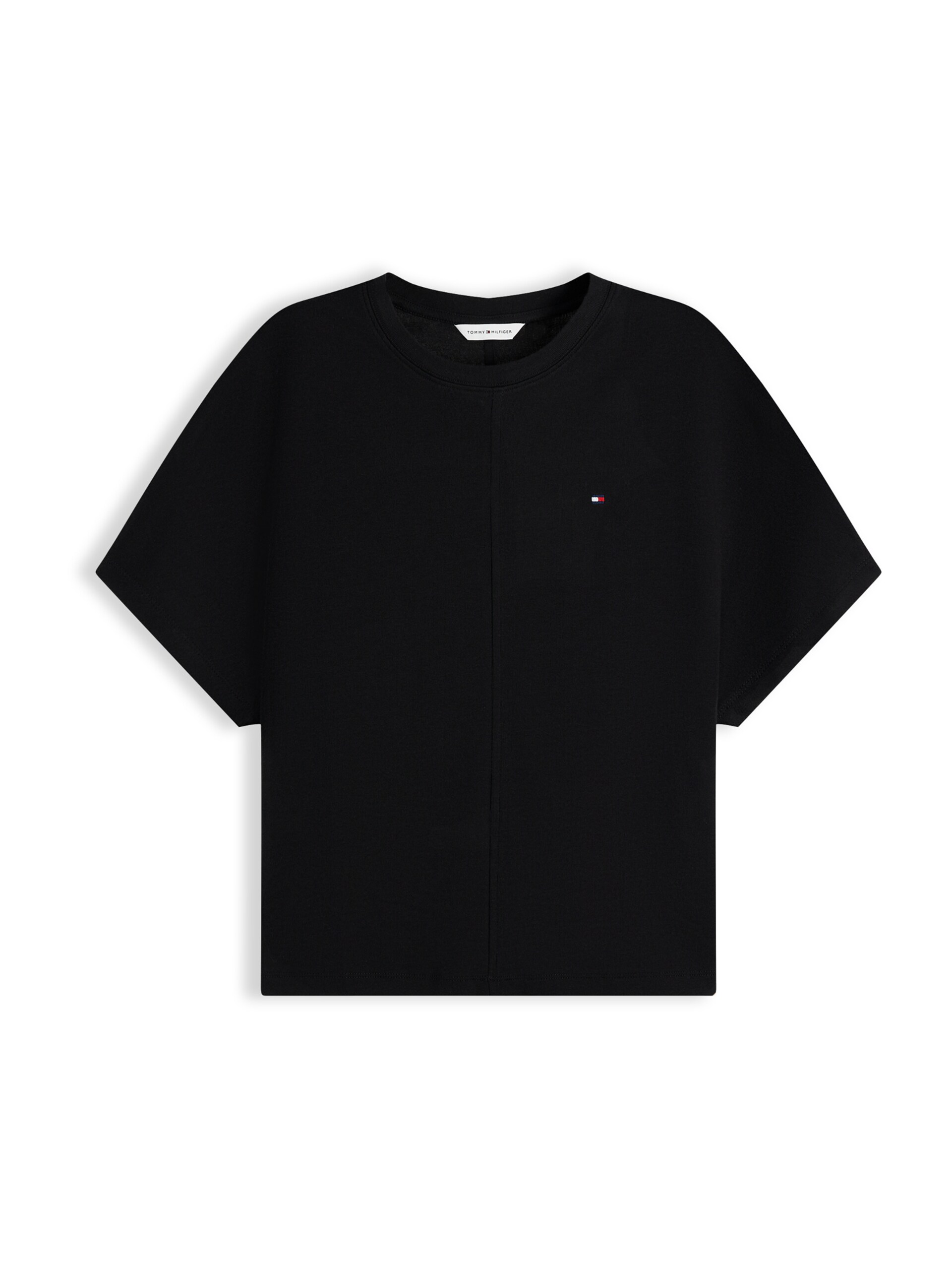 TOMMY HILFIGER T-shirt körsbärsröd / svart dam