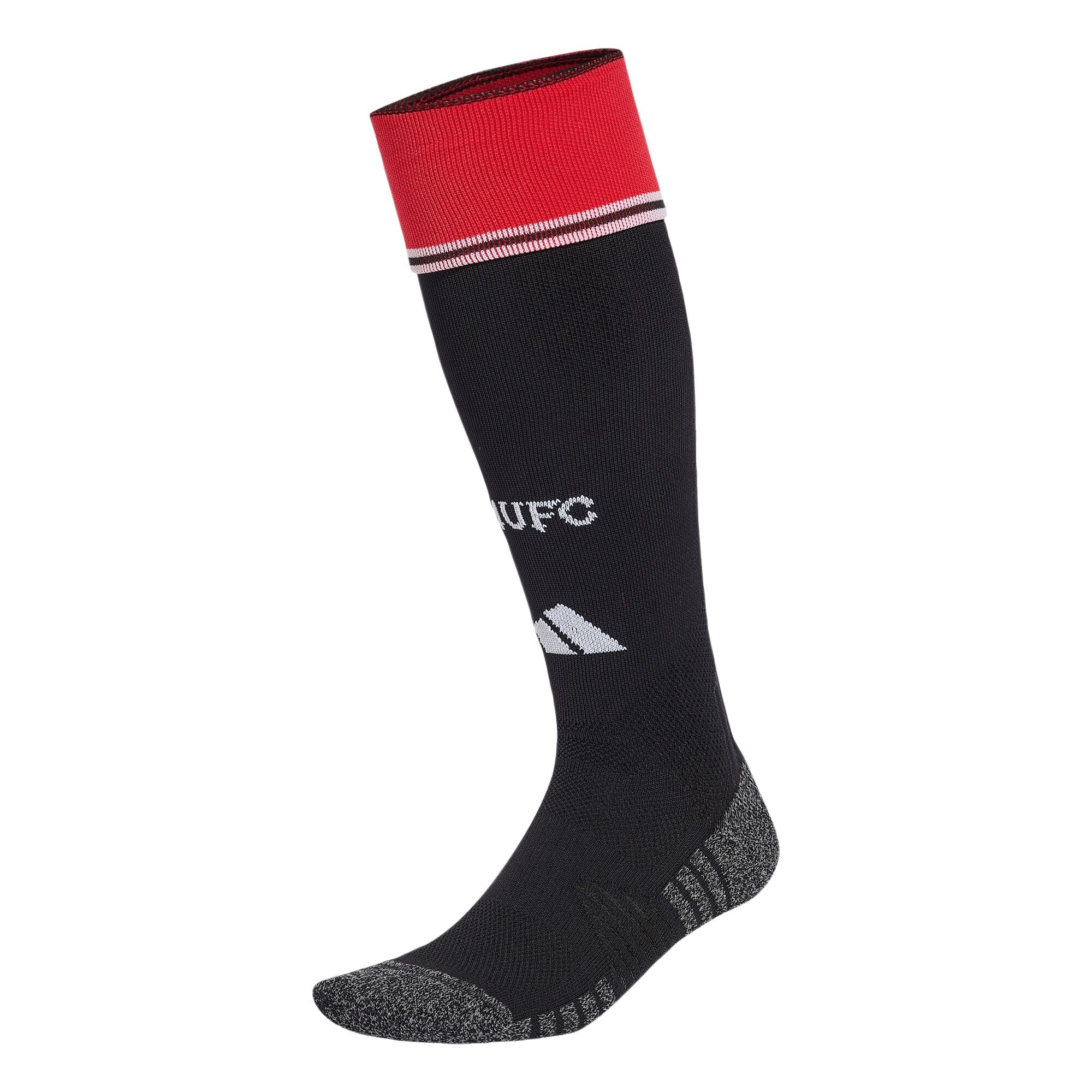 ADIDAS PERFORMANCE Calcetines hasta la rodilla 'Manchester United 26/27 Home' gris oscuro / rojo / negro – imagen 1