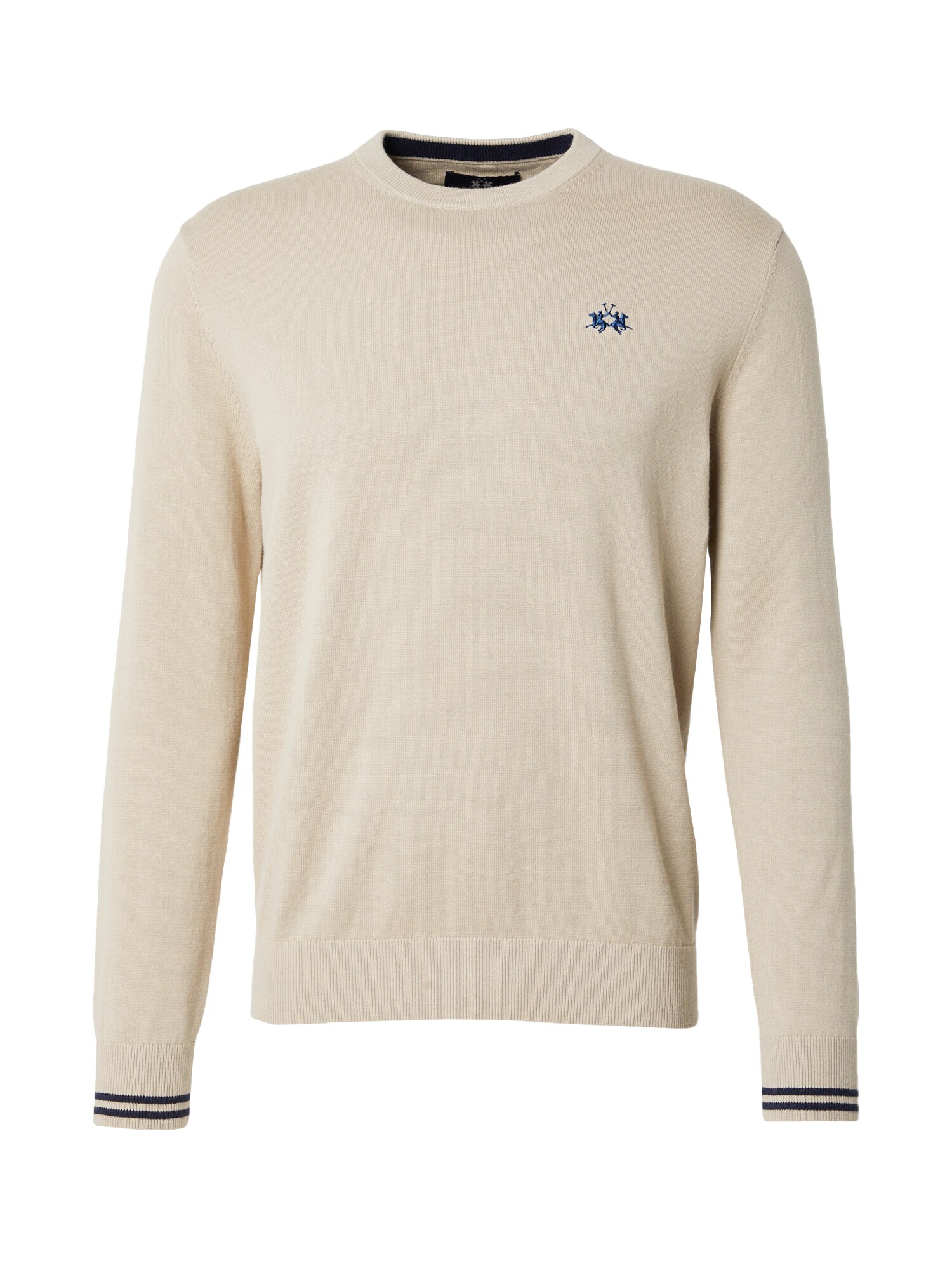 La Martina Pulover  bleumarin / gri