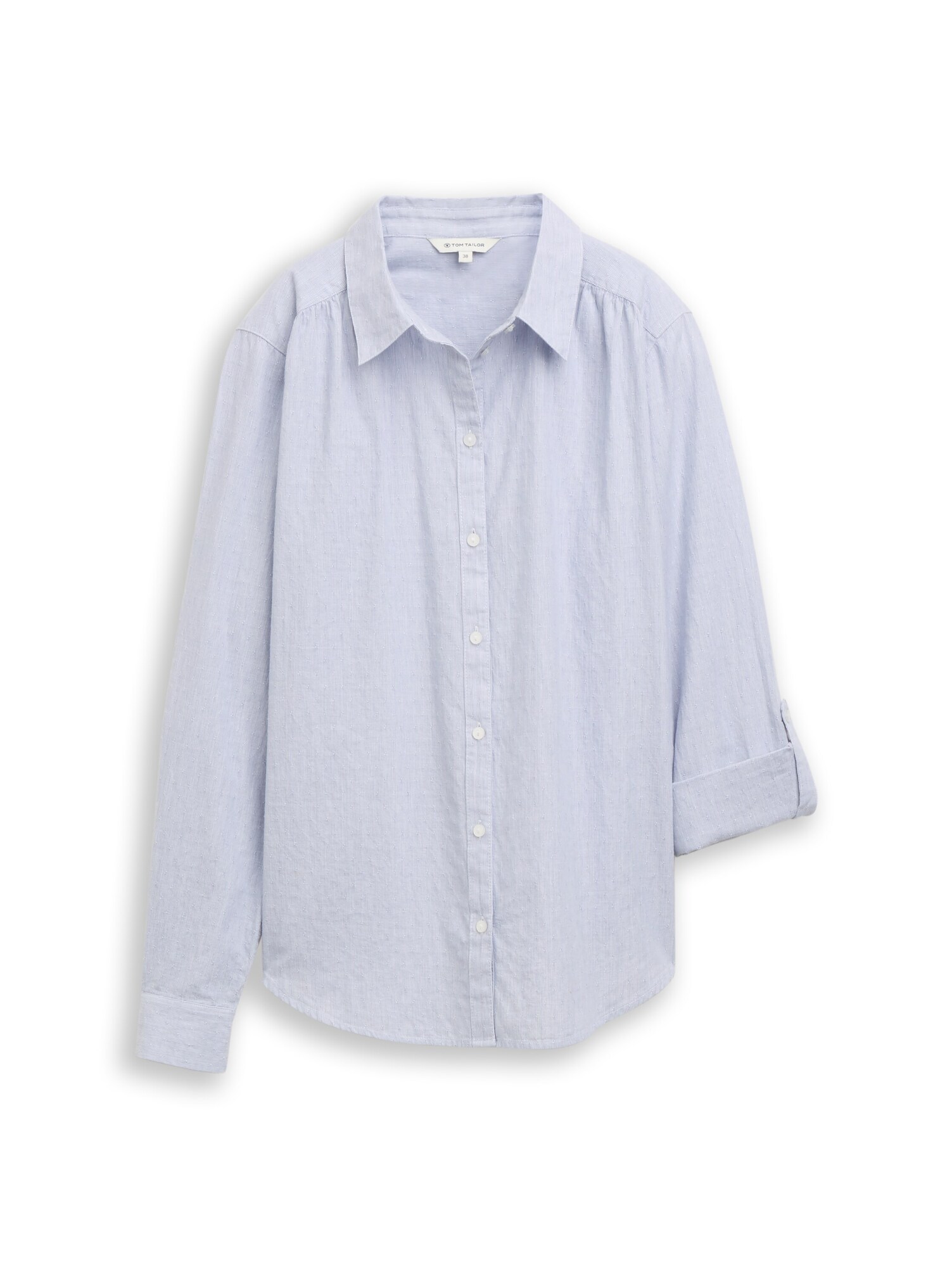 Tom Tailor Blouse Lichtblauw thumbnail