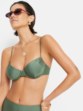 LSCN by LASCANA, Bikini felső 'Nele', zöld