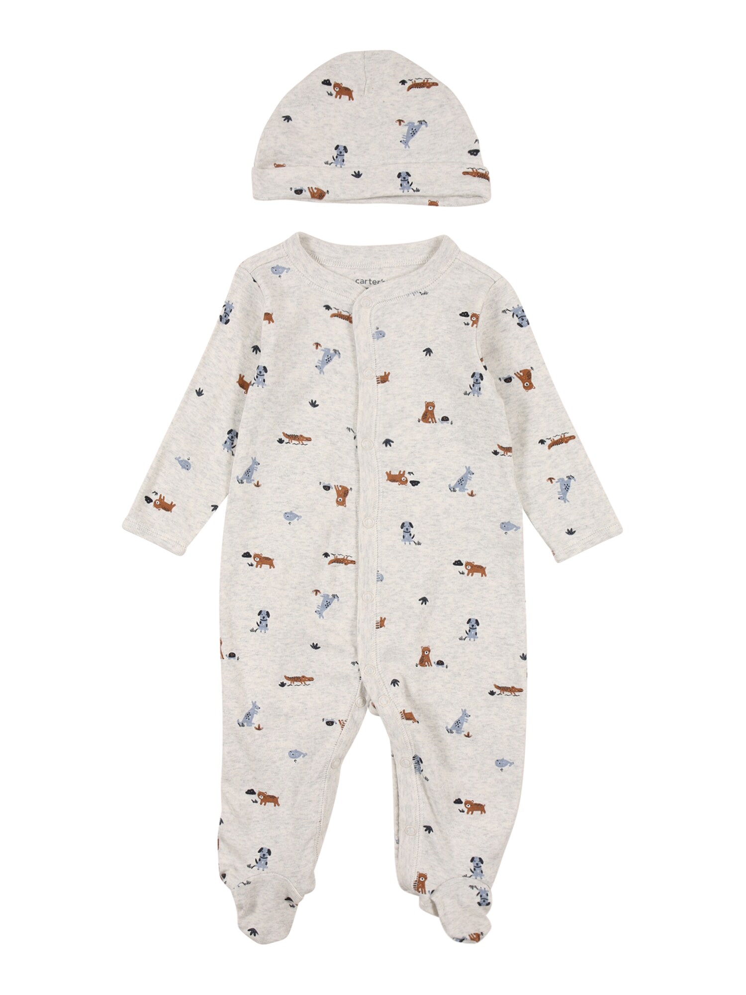 Carter's Rinkinys  šviesiai pilka / ruda / mėlyna dūmų spalva / juoda